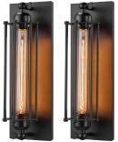 Iron Flute Wall Sconce