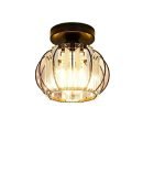 Crystal Single Head Iron Ceiling Light Decorative Lamps and Light Fixtures